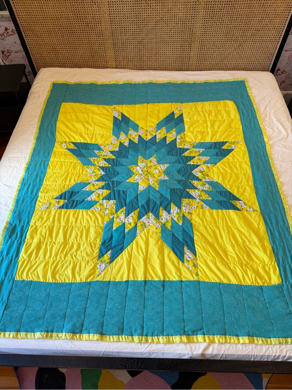 Handmade Lonestar Quilt